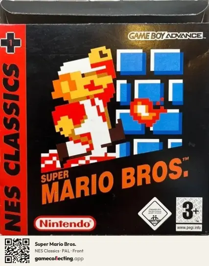 Super Mario Bros. Game Boy Advance, PAL box front