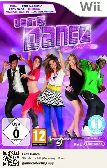 Let's Dance Nintendo Wii, Germany box front