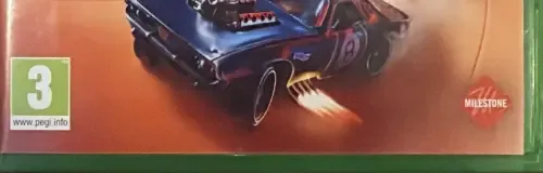 Hot Wheels Unleashed, the PEGI square on its front