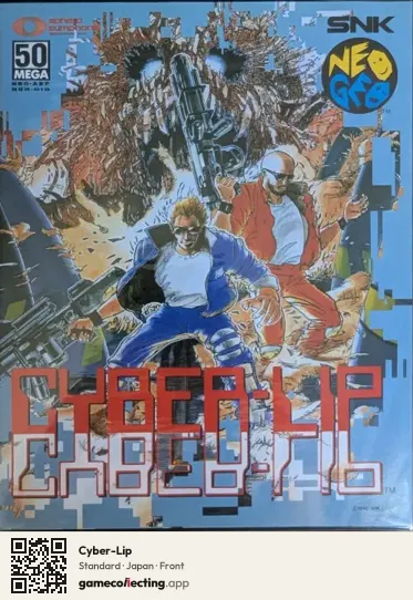 Cyber-Lip Neo Geo AES, Japan box front