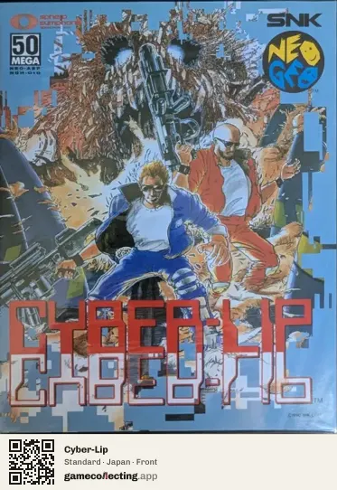 Cyber-Lip Neo Geo AES, Japan box front