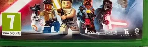 LEGO Star Wars: The Skywalker Saga, the PEGI square on its front