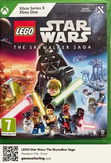 LEGO Star Wars: The Skywalker Saga Xbox Series X, PAL box front
