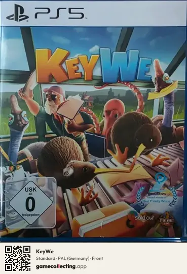KeyWe PlayStation 5, Germany box front