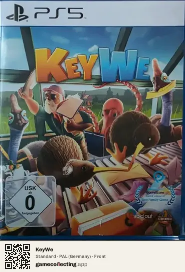 KeyWe PlayStation 5, Germany box front