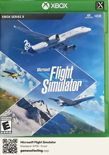 Microsoft Flight Simulator Xbox Series X, NTSC box front