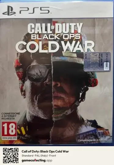 Call of Duty: Black Ops Cold War PlayStation 5, Italy box front