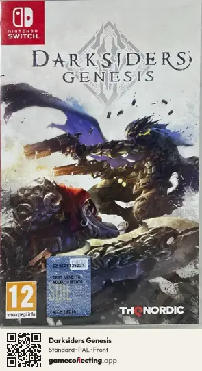 Darksiders Genesis Nintendo Switch, PAL box front