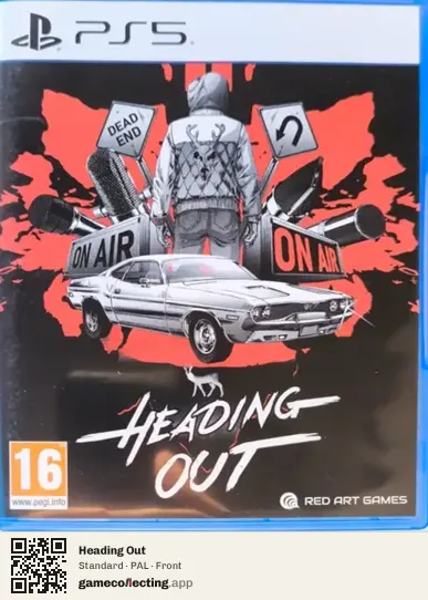 Heading Out PlayStation 5, PAL box front