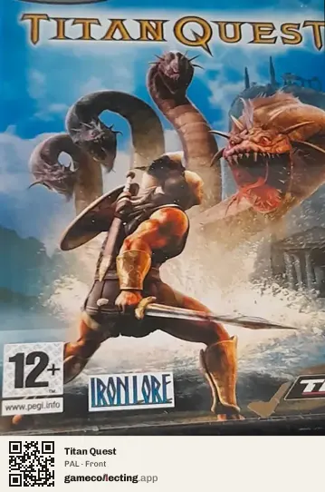 Titan Quest Computer, PAL box front