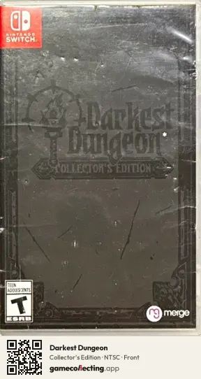 Darkest Dungeon Nintendo Switch, NTSC box front