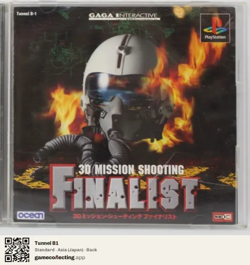Tunnel B1 PlayStation, Asia box back