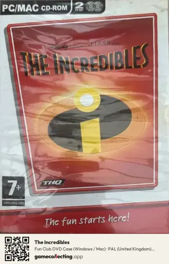 The Incredibles Computer, United Kingdom box front