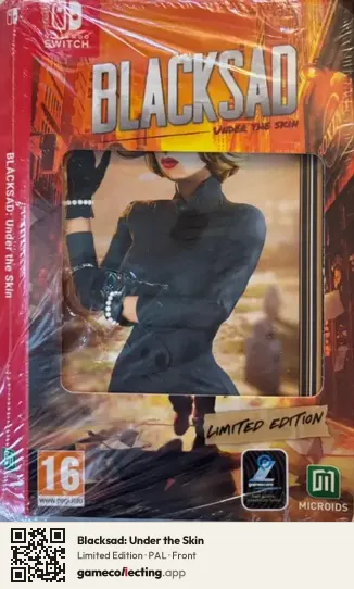 Blacksad: Under the Skin Nintendo Switch, PAL box front