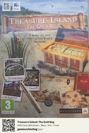 Treasure Island: The Gold Bug Computer, PAL box front