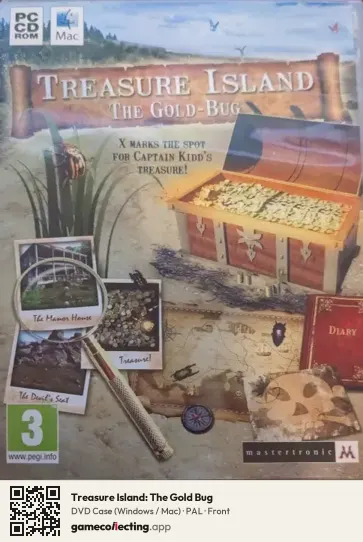Treasure Island: The Gold Bug Computer, PAL box front