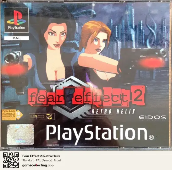 Fear Effect 2: Retro Helix PlayStation, France box front