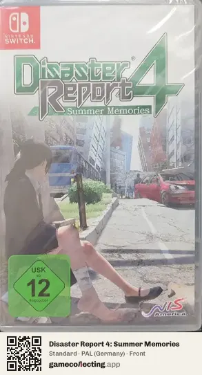 Disaster Report 4: Summer Memories Nintendo Switch, Germany box front