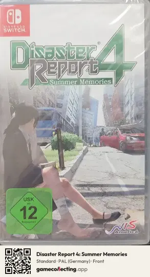 Disaster Report 4: Summer Memories Nintendo Switch, Germany box front