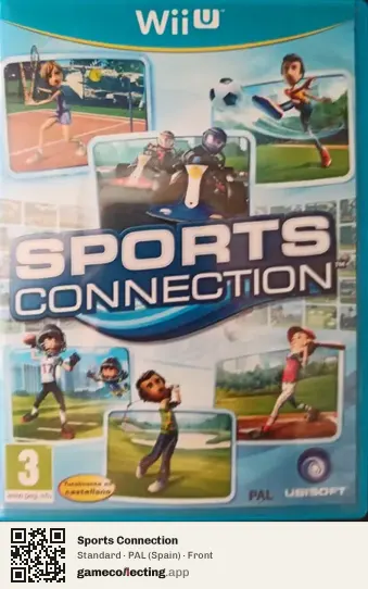 Sports Connection Nintendo Wii U, Spain box front