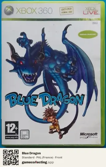 Blue Dragon Xbox 360, France box front
