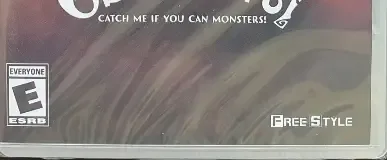 Obakeidoro! Catch Me If You Can Monsters!, the ESRB box on its front