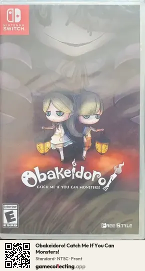 Obakeidoro! Catch Me If You Can Monsters! Nintendo Switch, NTSC box front