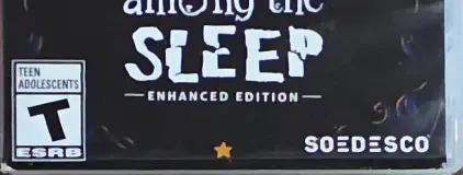 Among the Sleep, the ESRB box on its front