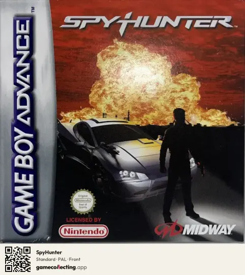 SpyHunter Game Boy Advance, PAL box front