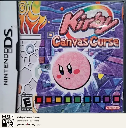 Kirby: Canvas Curse Nintendo DS, NTSC box front
