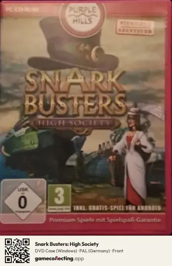 Snark Busters: High Society Computer, Germany box front