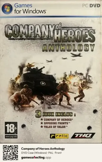 Company of Heroes Anthology Computer, PAL box front