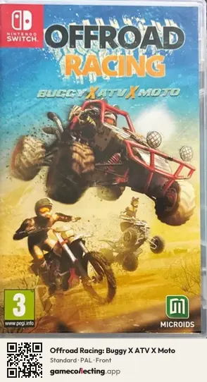 Offroad Racing: Buggy X ATV X Moto Nintendo Switch, PAL box front