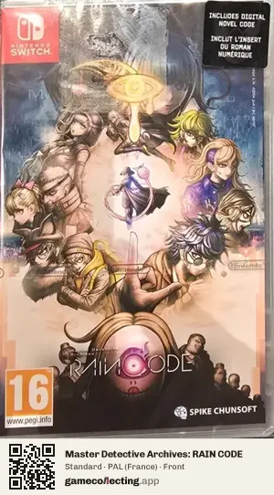 Master Detective Archives: RAIN CODE Nintendo Switch, France box front