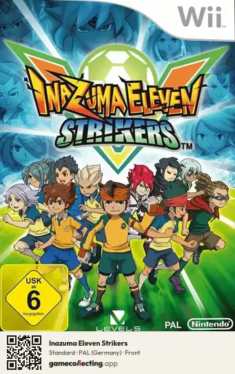 Inazuma Eleven Strikers Nintendo Wii, Germany box front