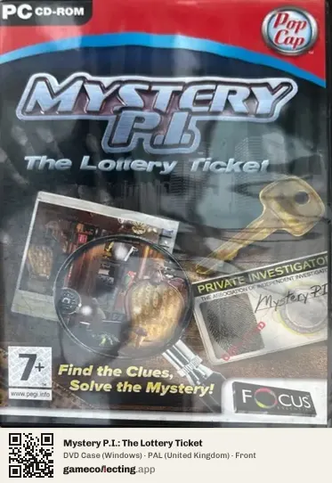 Mystery P.I.: The Lottery Ticket Computer, United Kingdom box front