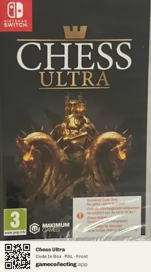 Chess Ultra Nintendo Switch, PAL box front