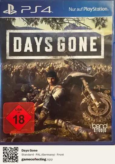 Days Gone PlayStation 4, Germany box front