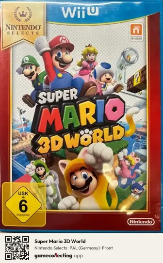 Super Mario 3D World Nintendo Wii U, Germany box front