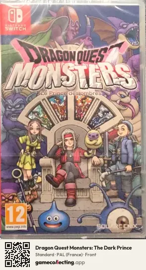 Dragon Quest Monsters: The Dark Prince Nintendo Switch, France box front