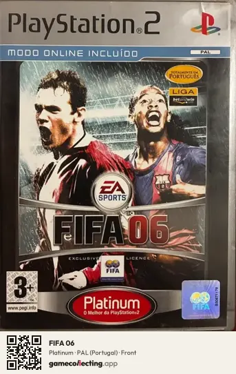 FIFA 06 PlayStation 2, Portugal box front