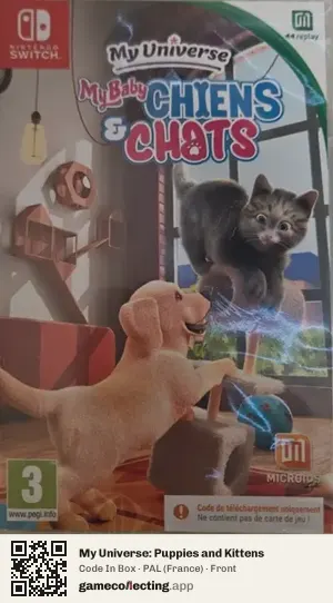 My Universe: Puppies and Kittens Nintendo Switch, France box front