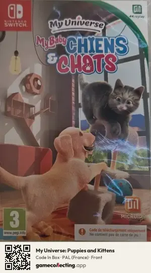 My Universe: Puppies and Kittens Nintendo Switch, France box front