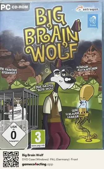 Big Brain Wolf Computer, Germany box front