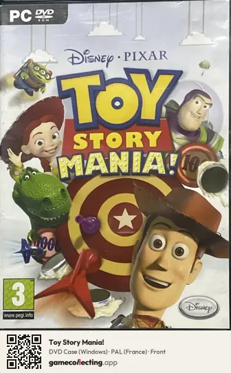 Toy Story Mania! Computer, France box front