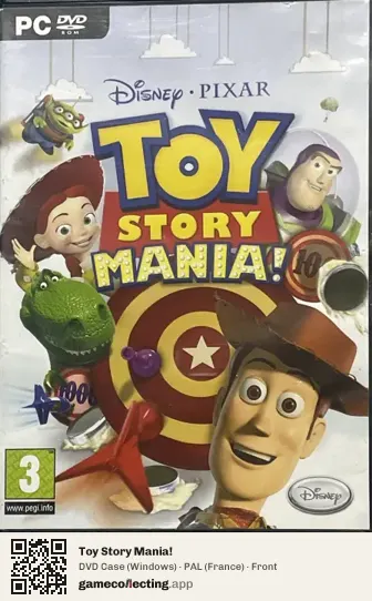 Toy Story Mania! Computer, France box front
