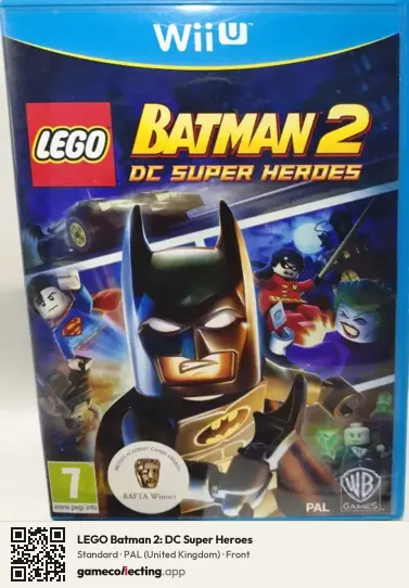 LEGO Batman 2: DC Super Heroes Nintendo Wii U, United Kingdom box front