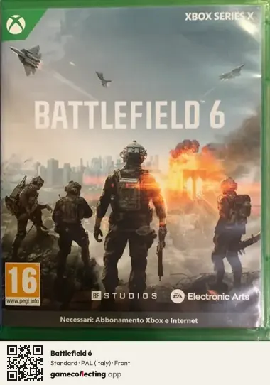 Battlefield 6 Xbox Series X, Italy box front