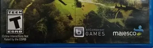 Air Conflicts: Vietnam, the ESRB box on its front