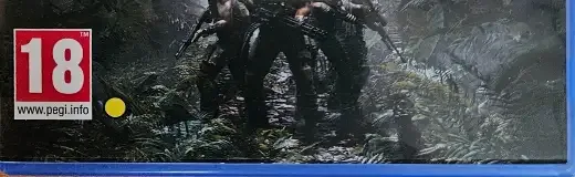 Predator: Hunting Grounds, the PEGI square on its front